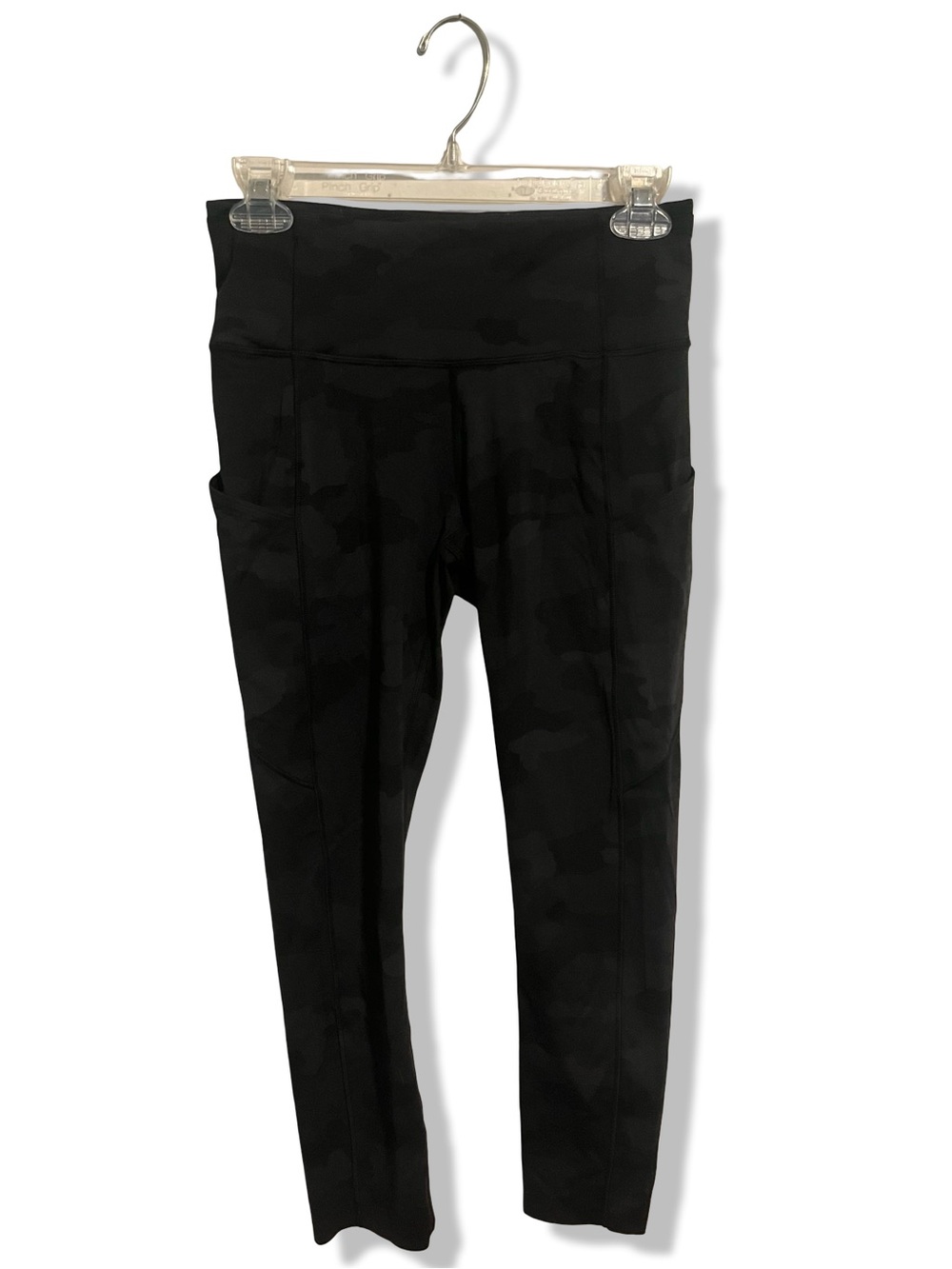 Black Camo Lululemon Align High-Rise Pant with Pockets